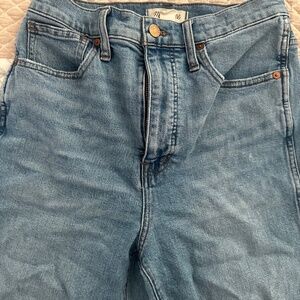 Madewell High rise flare jeans